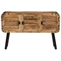 Sideboard Solid Mango Wood 120x30x76 cm Kings Warehouse 