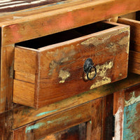 Sideboard Solid Reclaimed Wood 120x35x76 cm Kings Warehouse 