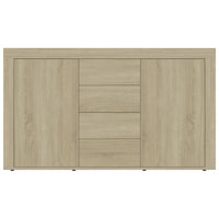 Sideboard Sonoma Oak 120x36x69 cm Living room Kings Warehouse 