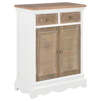sideboard White 60x30x80 cm Solid Wood living room Kings Warehouse 