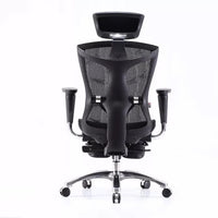 Sihoo Ergonomic Office Chair V1 4D Adjustable High-Back Breathable With Footrest And Lumbar Support Black Kings Warehouse 