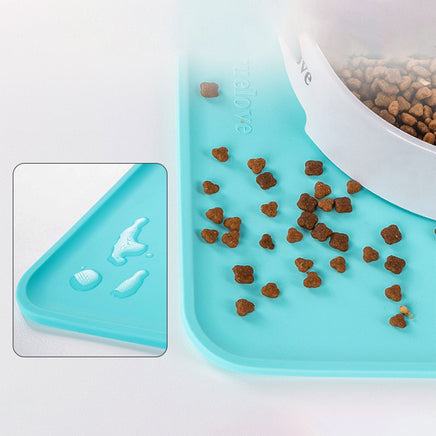 Silicone waterproof mat - blue radiance Kings Warehouse 
