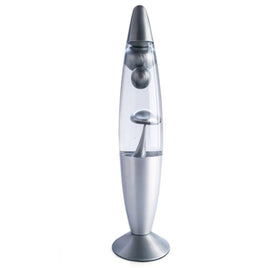Silver Metallic Magma Motion Lamp Kings Warehouse 