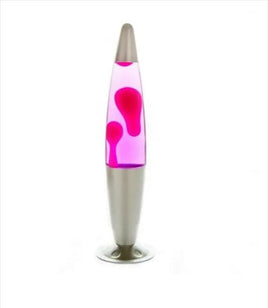 Silver/Pink/Pink Peace Motion Lamp Kings Warehouse 