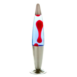 Silver/Red/Blue Peace Motion Lamp Kings Warehouse 