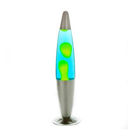 Silver/Yellow/Blue Peace Motion Lamp Kings Warehouse 