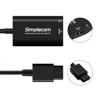 Simplecom CM461 HDMI Adapter Composite AV to HDMI Converter for Nintendo NGC N64 SNES SFC Kings Warehouse 