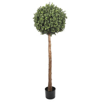 Single Ball Topiary Faux Tree 150cm UV Resistant Kings Warehouse 