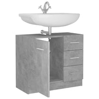 Sink Cabinet Concrete Grey 63x30x54 cm Kings Warehouse 