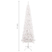 Slim Christmas Tree White 180 cm Kings Warehouse 