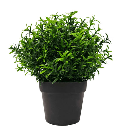 Small Potted Artificial Bright Rosemary Herb Plant UV Resistant 20cm Decor Kings Warehouse 
