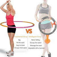 Smart Auto-Spinning Hula Hoop Lose Weight Exercise Detachable Portable LCD AU Afterpay Day Sale Kings Warehouse 