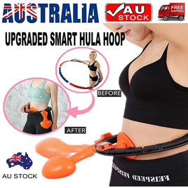 Smart Auto-Spinning Hula Hoop Lose Weight Exercise Detachable Portable LCD AU Afterpay Day Sale Kings Warehouse 