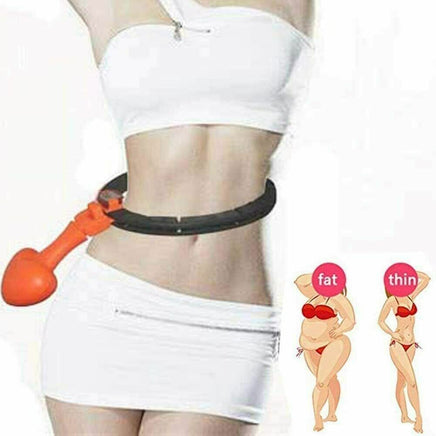 Smart Auto-Spinning Hula Hoop Lose Weight Exercise Detachable Portable LCD AU Afterpay Day Sale Kings Warehouse 