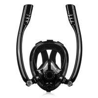 Snorkel Mask Full Face Diving Mask Snorkel Swim Goggles 180° View Anti Fog Large KingsWarehouse 