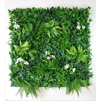 Snowy White Vertical Garden / Green Wall UV Resistant 100cm x 100cm Kings Warehouse 