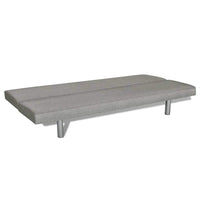 Sofa Bed Grey Polyester Kings Warehouse 