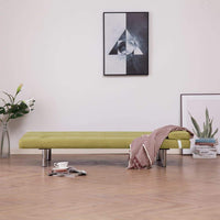 Sofa Bed with Two Pillows Green Polyester Kings Warehouse 