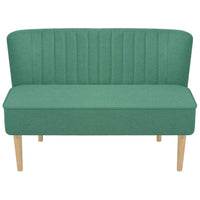 Sofa Fabric 117x55.5x77 cm Green Kings Warehouse 
