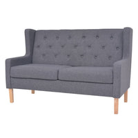 Sofa Set 3 Pieces Fabric Grey Kings Warehouse 