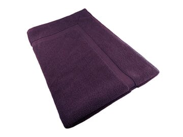 softouch ultra light quick dry premium cotton bath mat 900gsm burgundy Kings Warehouse 