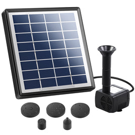Solar Powered Pond Pump Submersible Fountains Ouotdoor Pool Garden Pumps 4 FT Home & Garden > Garden Tools Kings Warehouse 