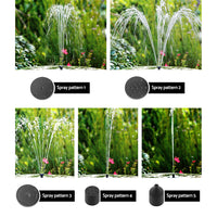 Solar Powered Pond Pump Submersible Fountains Ouotdoor Pool Garden Pumps 4 FT Home & Garden > Garden Tools Kings Warehouse 