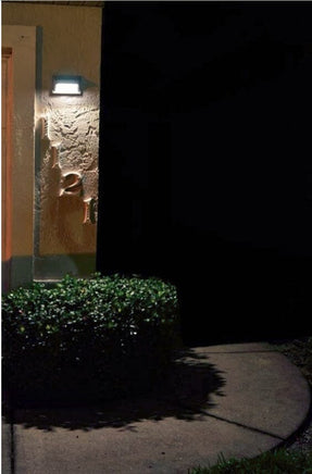 Solar Step Light  Warm White with Silver Case Outdoor Kings Warehouse 