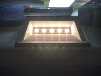 Solar Step Light  Warm White with Silver Case Outdoor Kings Warehouse 