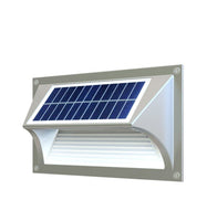Solar Step Light  Warm White with Silver Case Outdoor Kings Warehouse 