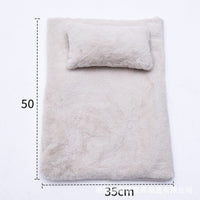 Solid Wood Pet Cat Dog Bed Wooden Puppy Home Bed Pet Supply M Sizes w/Pillows Kings Warehouse 