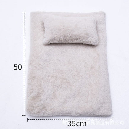 Solid Wood Pet Cat Dog Bed Wooden Puppy Home Bed Pet Supply M Sizes w/Pillows Kings Warehouse 