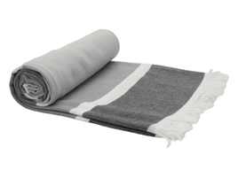 SORRENTO TURKISH COTTON TOWEL - MONOCHROME Click Frenzy: The Main Event Kings Warehouse 