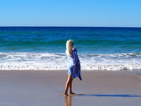 SORRENTO TURKISH COTTON TOWEL - SKY Click Frenzy: The Main Event Kings Warehouse 