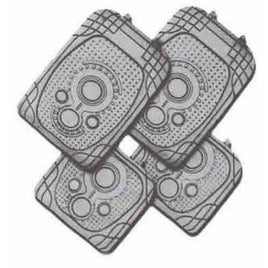 SPECTRUM 4-Piece Car Mat - GREY Kings Warehouse 
