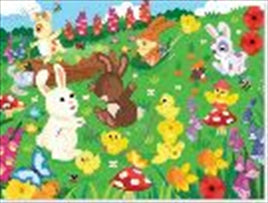 Springtime Bunnies 45 Piece Puzzle Kings Warehouse 