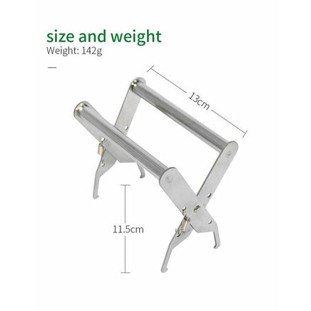 Stainless Steel Beehive Frame Grip Holder, Lifter, Gripper, Bee Hive Capture Grip Kings Warehouse 