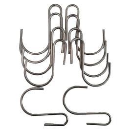 Stainless Steel Hanging Hooks 9cm x 7cm 10 Pieces Garden Tools Kings Warehouse