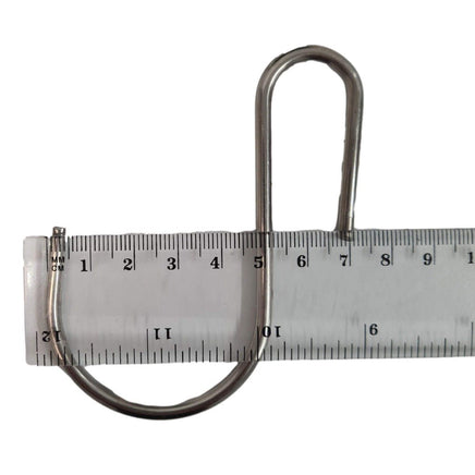 Stainless Steel Hanging Hooks 9cm x 7cm 50 Pieces New Arrivals Kings Warehouse 