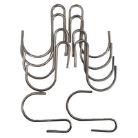 Stainless Steel Hanging Hooks 9cm x 7cm 50 Pieces New Arrivals Kings Warehouse 