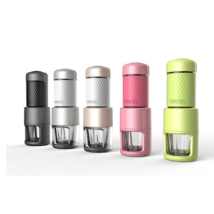 STARESSO Coffee Maker Red Dot Award Winner Portable Espresso Cappuccino Quick Cold Brew Manual Coffee Maker Machines All in One - Black Kitchenware Kings Warehouse 