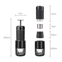 STARESSO Coffee Maker Red Dot Award Winner Portable Espresso Cappuccino Quick Cold Brew Manual Coffee Maker Machines All in One - Black Kitchenware Kings Warehouse 