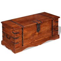 Storage Chest 90x40x40 cm Solid Wood Kings Warehouse 