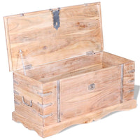 Storage Chest Solid Acacia Wood Kings Warehouse 