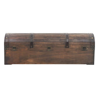 Storage Chest Solid Wood Vintage Style 120x30x40 cm Kings Warehouse 