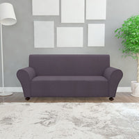 Stretch Couch Slipcover Anthracite Polyester Jersey Kings Warehouse 