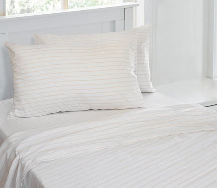 Stripe PRINTED SHEET SET - KING SINGLE Kings Warehouse 