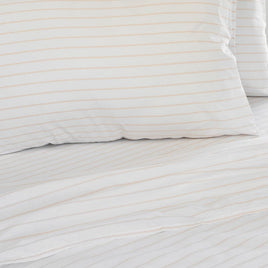 Stripe PRINTED SHEET SET - SINGLE Kings Warehouse