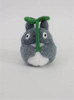 Studio Ghibli Plush: My Neighbor Totoro - Fluffy Totoro Beanbag with Leaf Kings Warehouse 