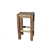 Sturdy Stool Black Brush Finish Bar Stools Kings Warehouse 